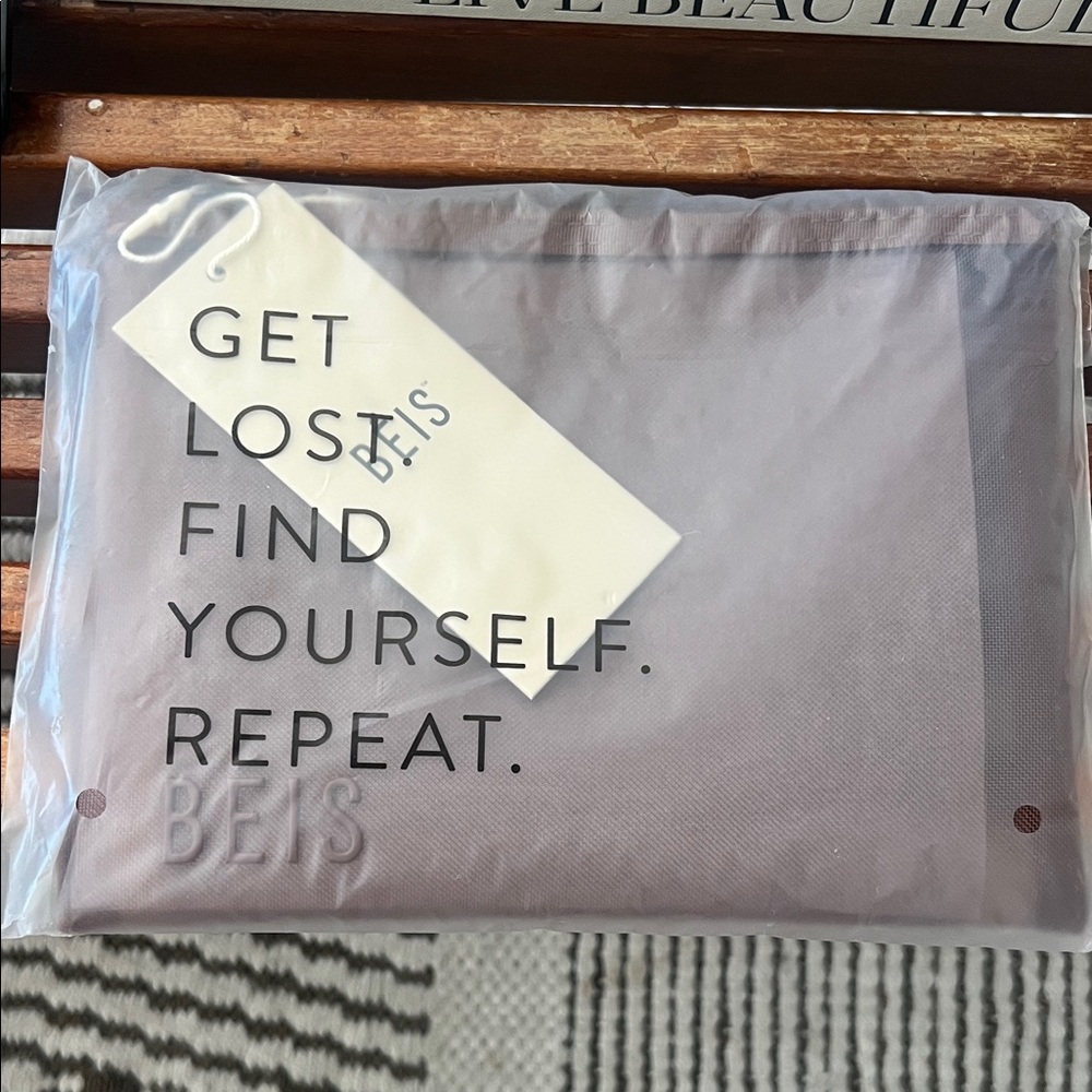 BEIS Travel Pouch in Tan